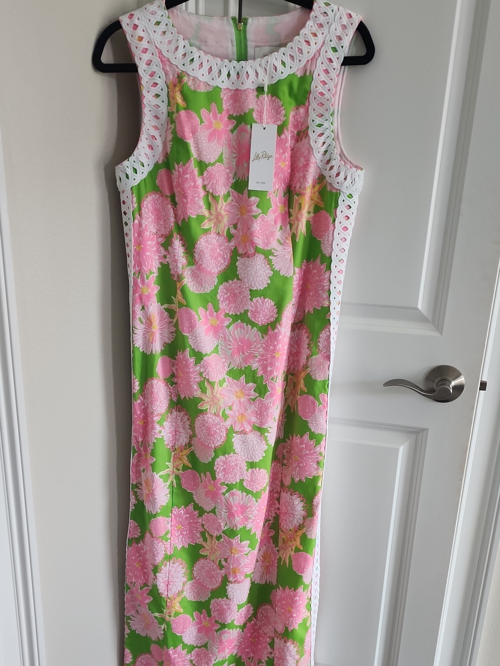 Lilly Pulitzer NWT Romper Maxi Size 6 Print SEASIDE Garden